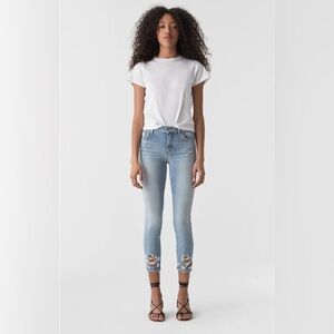 AGOLDE Sophie crop jeans